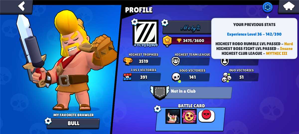 Penjualan akun permainan Brawl Stars